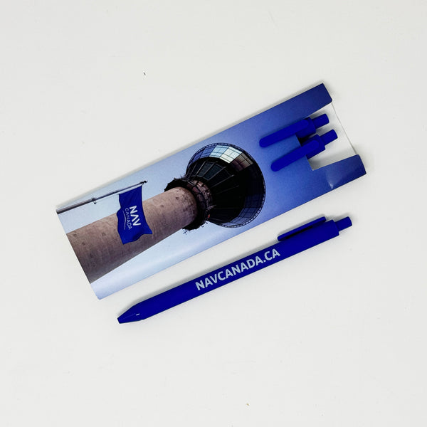 3-PIECE ALIX PEN SET AND CUSTOM SLEEVE / ENSEMBLE DE TROIS STYLOS ALIX ET MANCHON PERSONNALISÉ