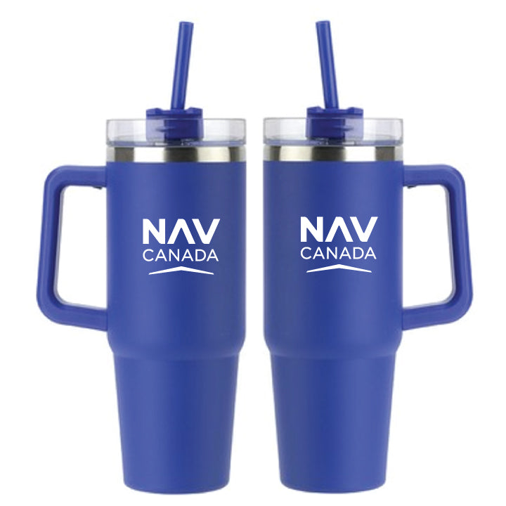 30 oz Stainless Steel/Polypropylene Mug / Mug de 30 oz en acier inoxydable/polypropylène