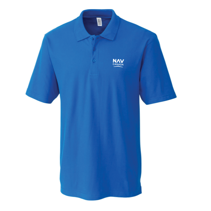 Mens Addison All Cotton Pique Polo / Polo Addison en coton piqué à manches courtes pour hommes de Clique