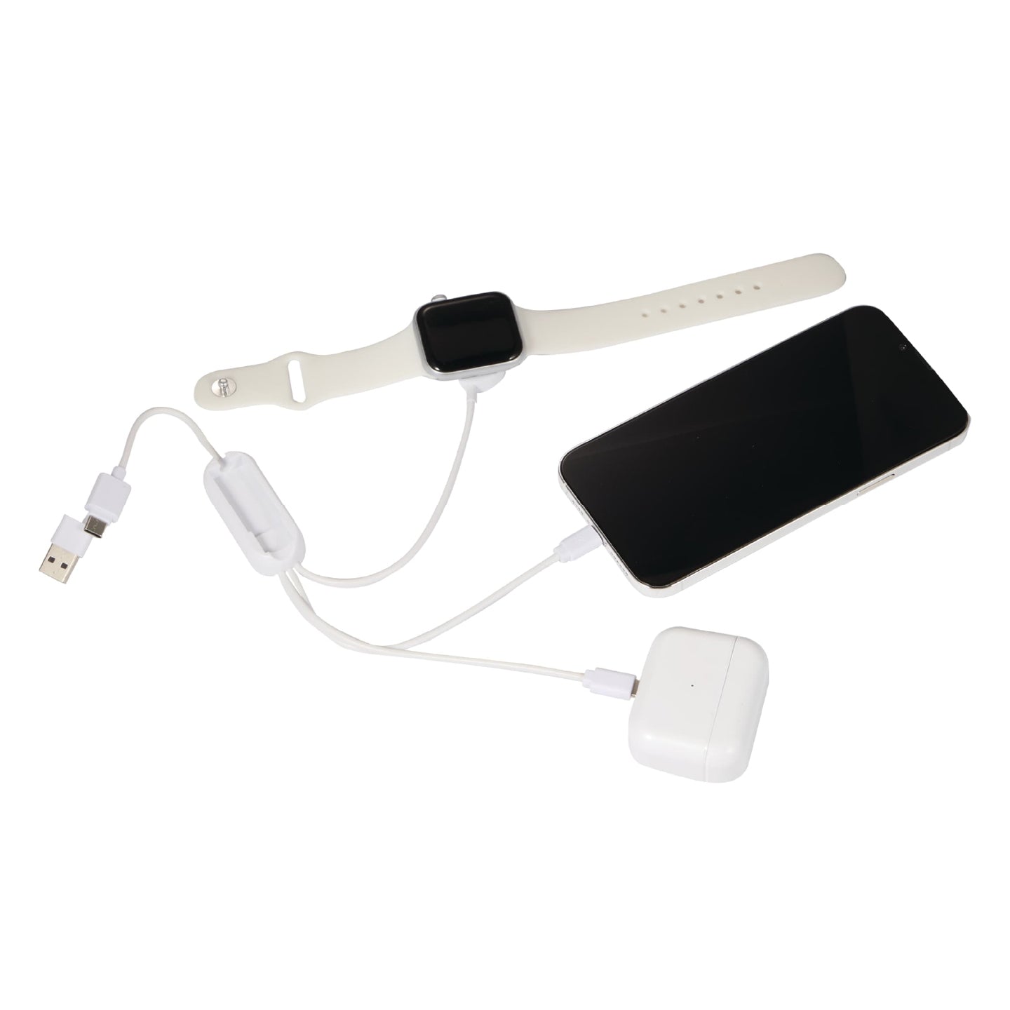 Allcord 5-in-1 Charging Cable with iWatch Charger