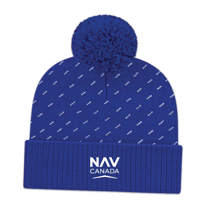 Diagonal Dash Toque / Bonnet à rayures diagonales