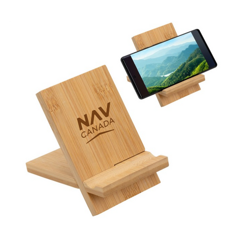 Bamboo Phone Stand / Support pour Téléphone en Bambou