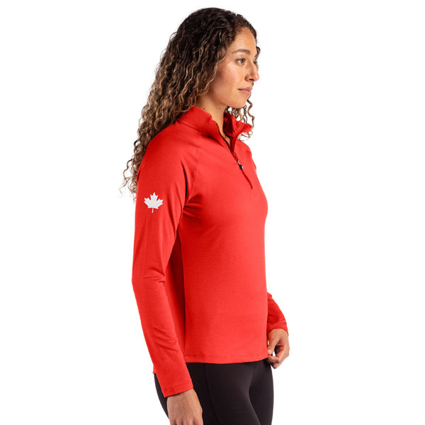Women's Coastline Quarter Zip / Chandail pour femmes avec fermeture à glissière quart de longueur Coastline