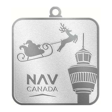 Airplane Metal Ornament / Ornement en métal sur le thème de l’aviation