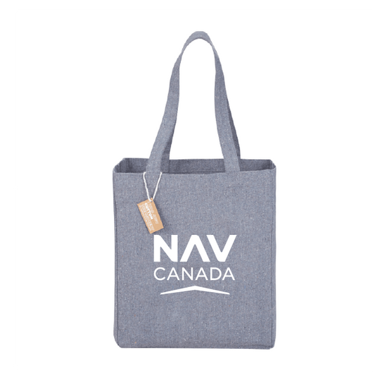 Recycled Cotton Grocery Tote Bag