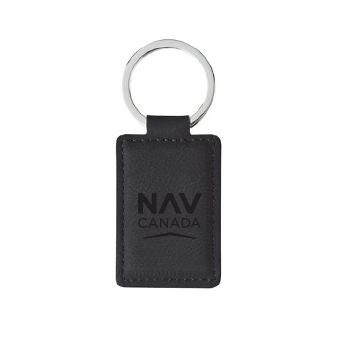 LEATHERETTE EXECUTIVE KEY TAG / PORTE-CLÉS EXECUTIF EN SIMILICUIR