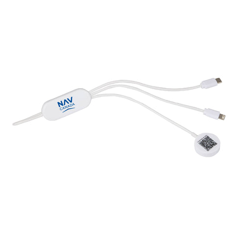 Allcord 5-in-1 Charging Cable with iWatch Charger / Câble de recharge 5-en-1 Allcord avec chargeur iWatch