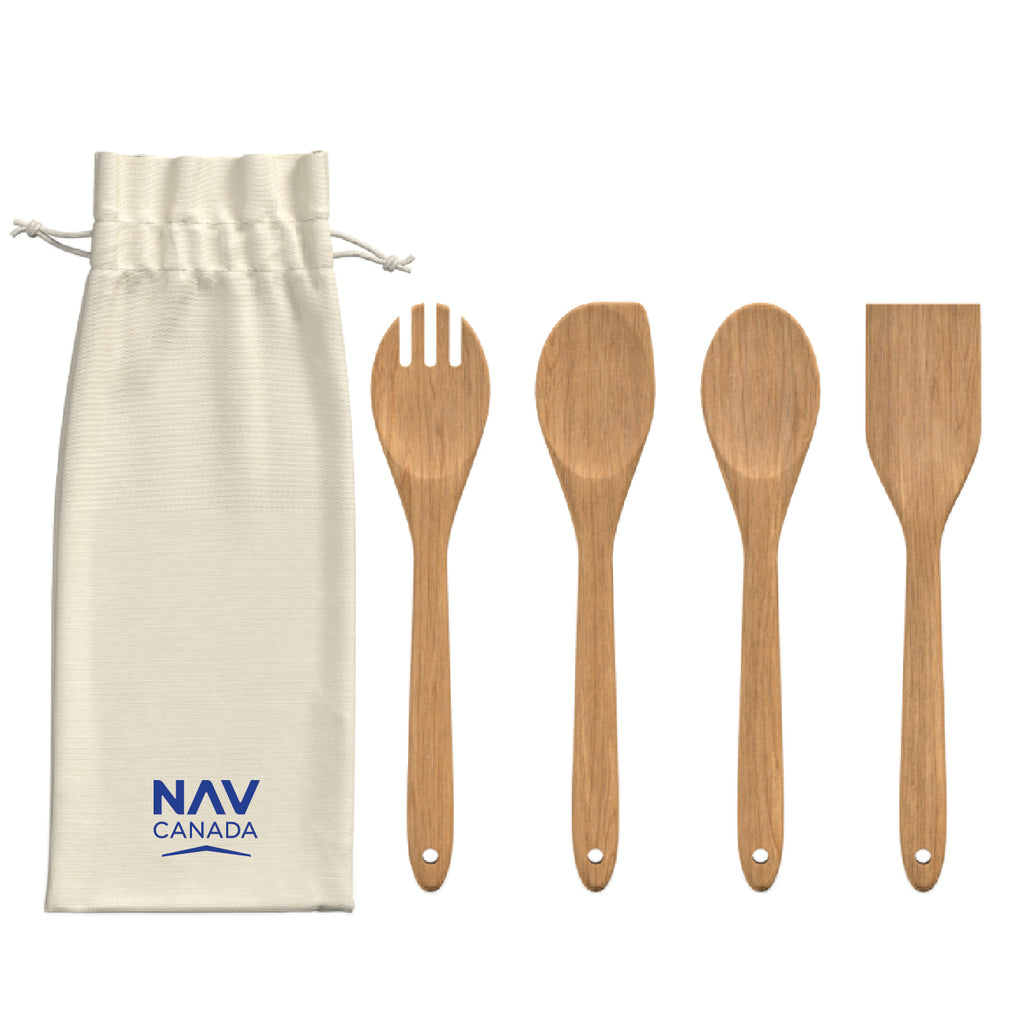 Haven Acacia Wood Cooking Utensils / Ustensiles de cuisine en bois d’acacia Haven