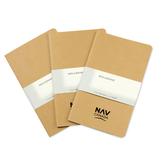 Moleskine® Large Cahier 3-Pack