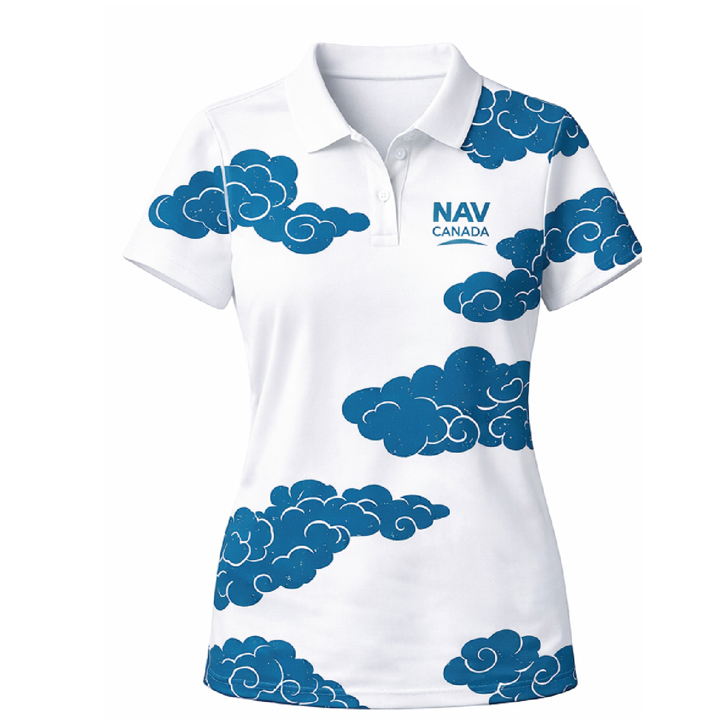 Women's Sublimated Cloud Polo Dryflex