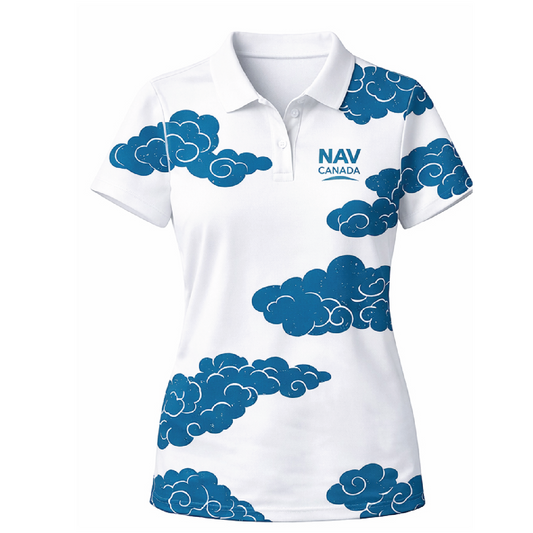 Women's Sublimated Cloud Polo Dryflex