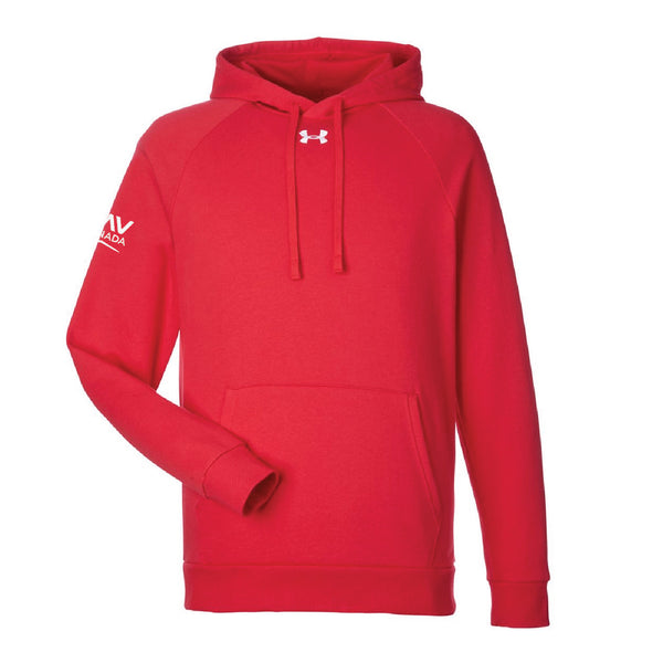 Men's UA Rival Fleece Hooded Sweatshirt / Chandail à capuchon en molleton UA Rival pour hommes