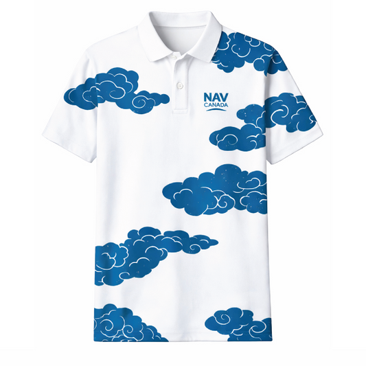 Men's Sublimated Cloud Polo Dryflex