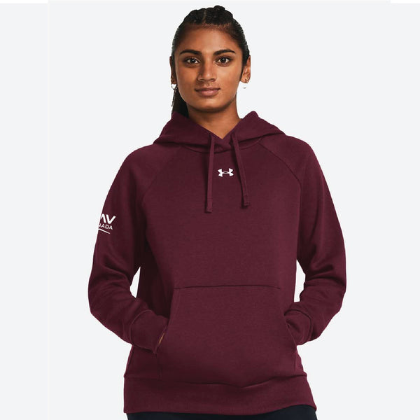 Women's UA Rival Fleece Hooded Sweatshirt / Chandail à capuchon en molleton UA Rival pour femmes