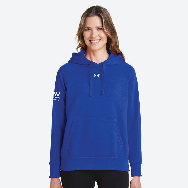 Women's UA Rival Fleece Hooded Sweatshirt / Chandail à capuchon en molleton UA Rival pour femmes