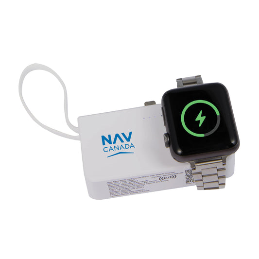 Hue Plus 5000 mAh Power Bank with Watch Charger