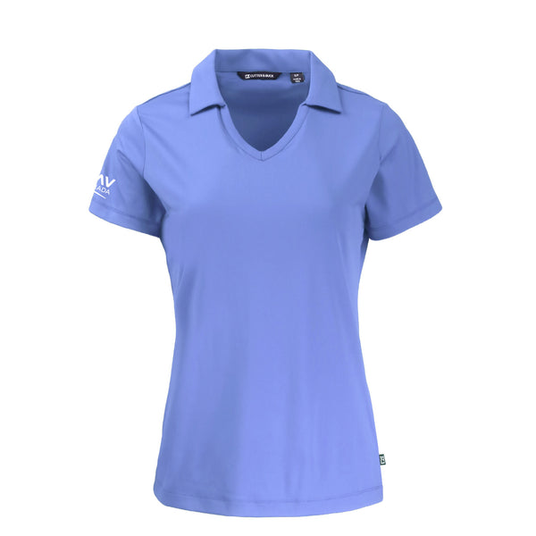 Cutter & Buck Daybreak Eco Recycled Women’s V-neck Polo / Polo à col en V pour femmes Cutter & Buck Daybreak Eco Recyclé