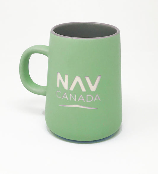 Fluted Ceramic Mug – 14oz